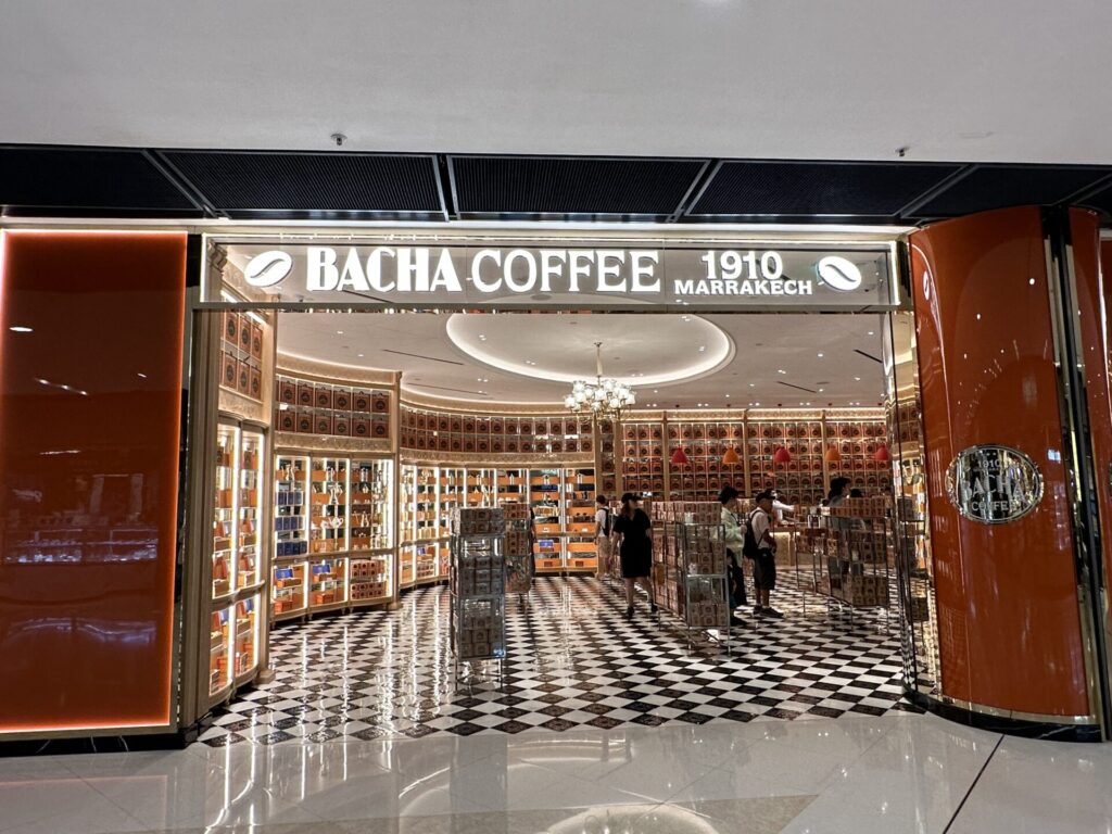 BACHA COFFEE（バシャコーヒー）香港店の外観