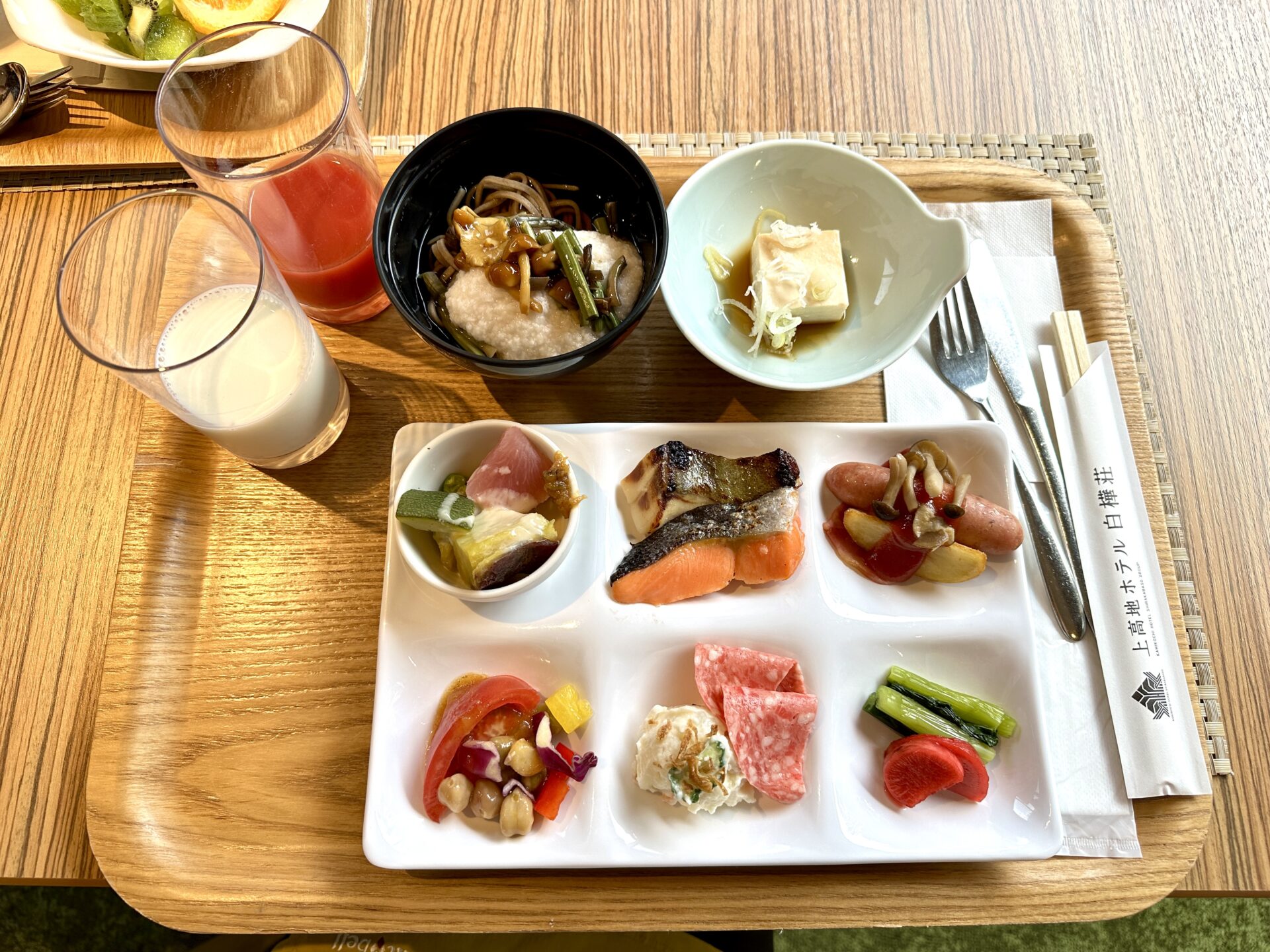 上高地 ホテル白樺荘 朝食